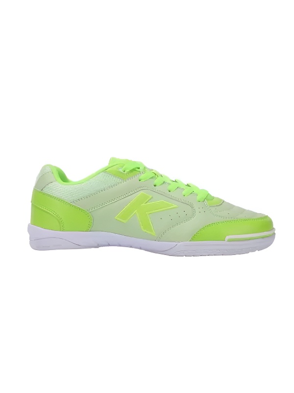 Детские футзалки KELME Precision Kids Laces (Light Green/Green)