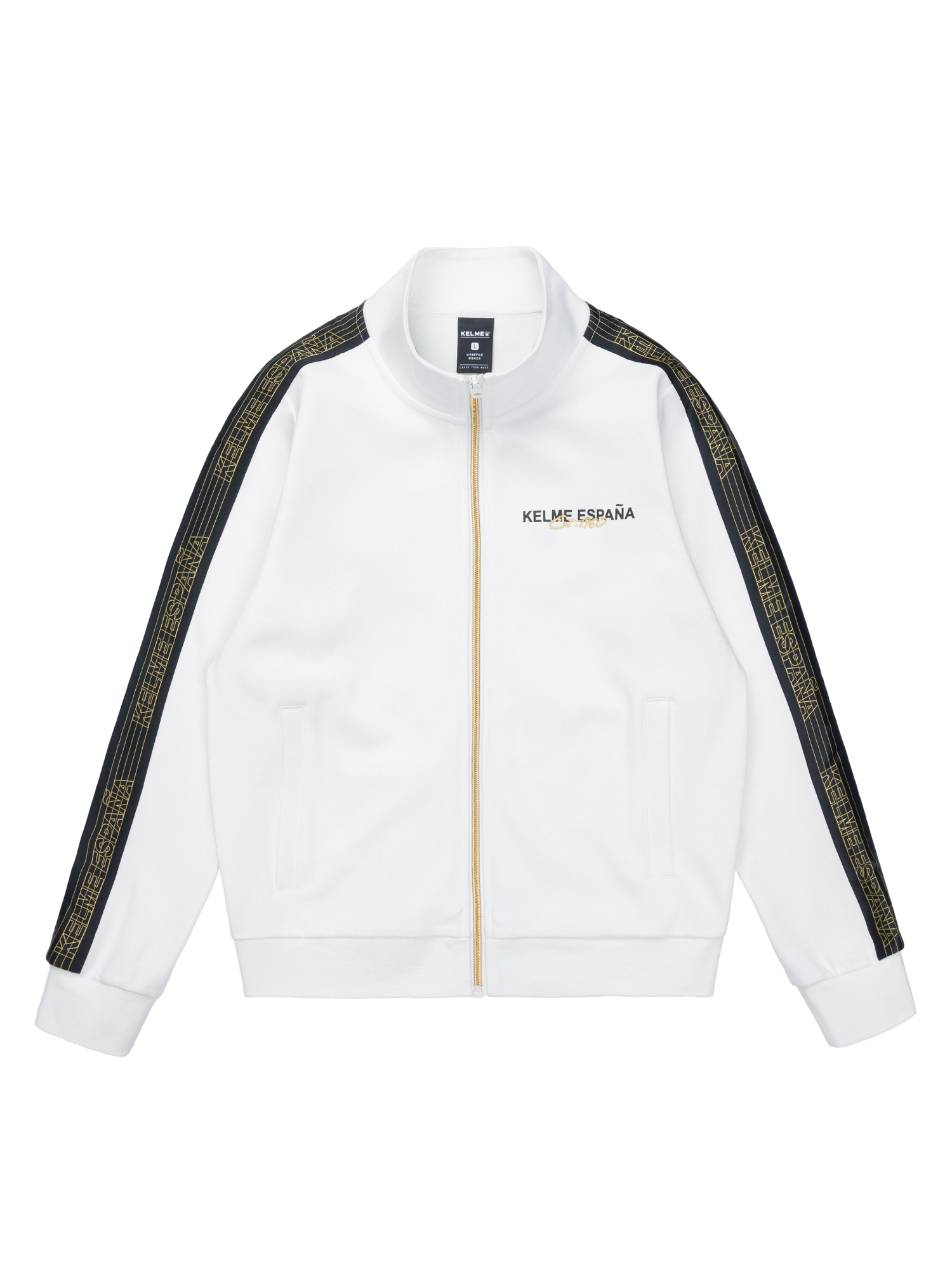Олимпийка KELME Knitted Coat White