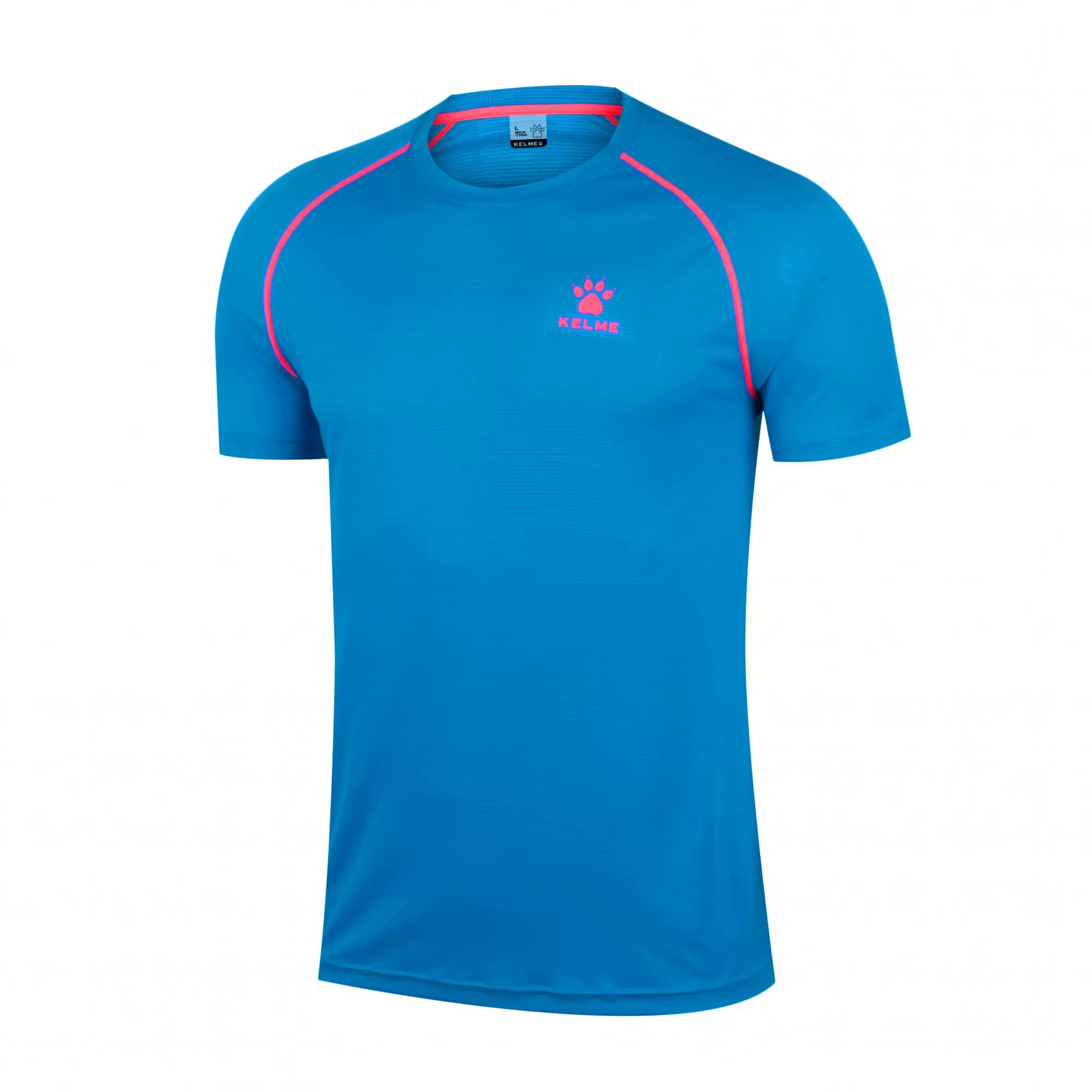 Футболка KELME Men Running T-Shirt Light Blue