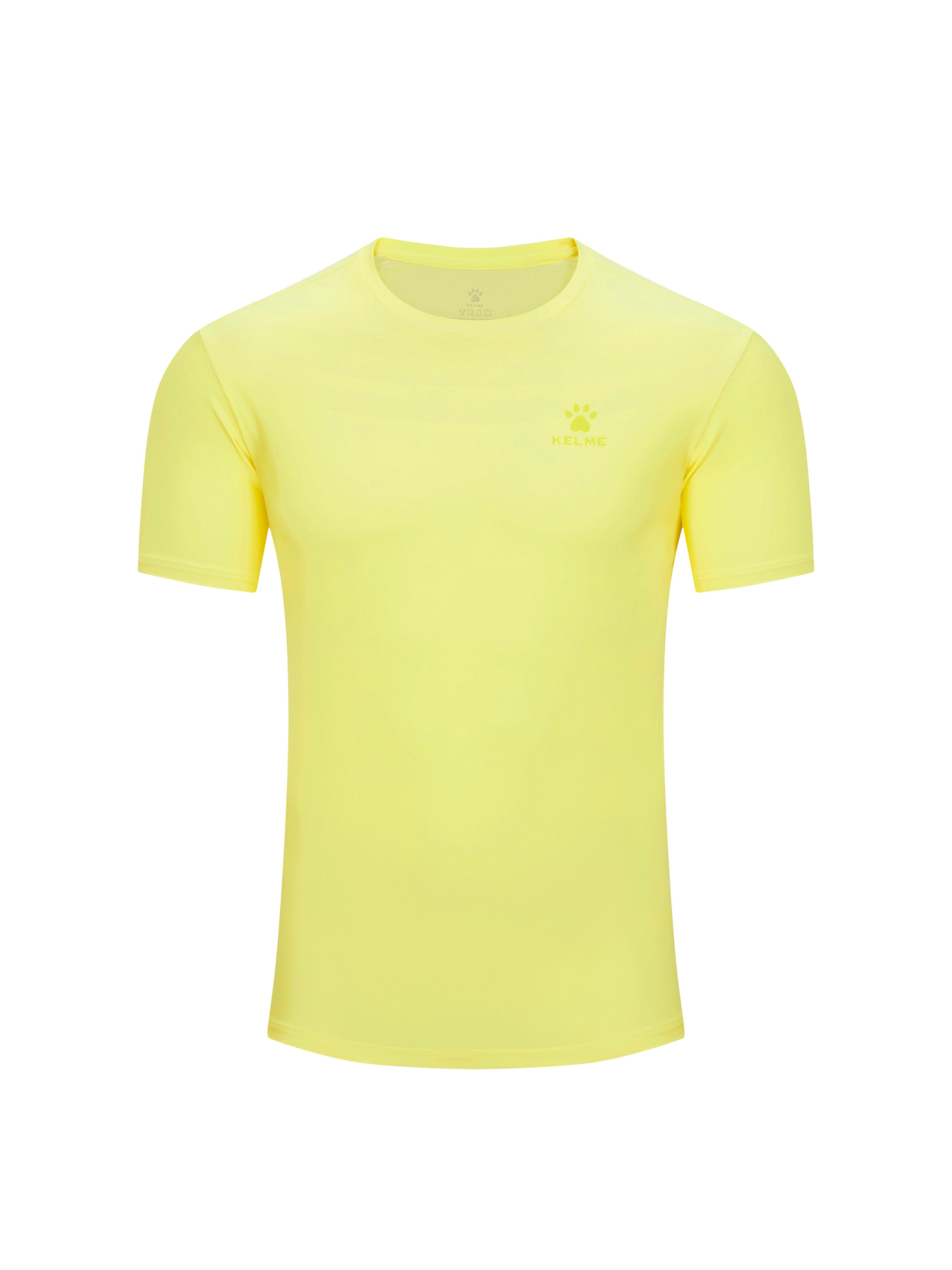 Футболка KELME Crew Neck T-Shirt Yellow