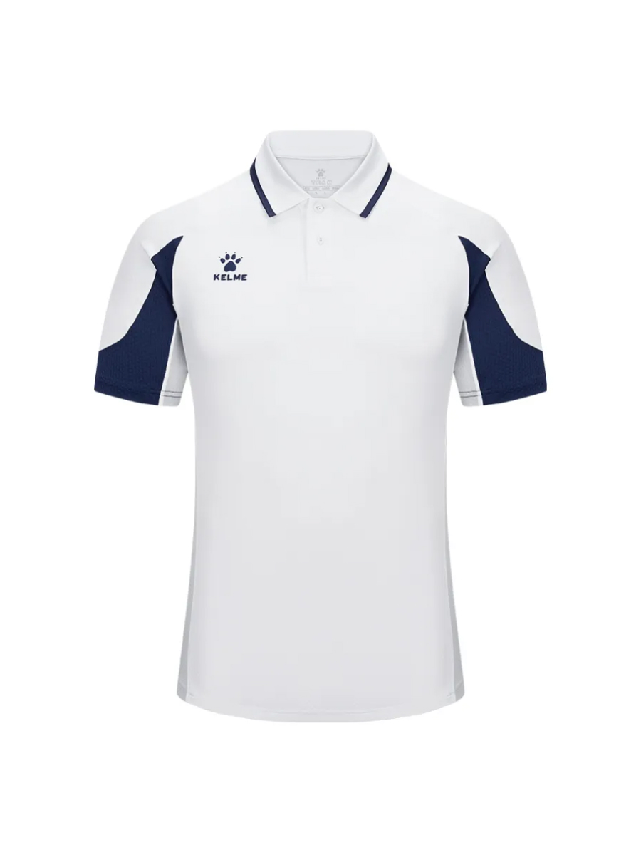Футболки KELME Short-sleeved Polo Shirt White