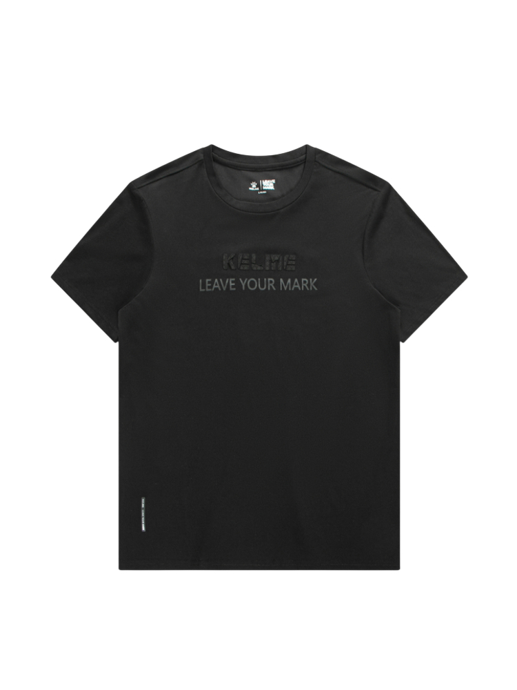 Футболка KELME Round Neck Short Sleeve T-shirt Black