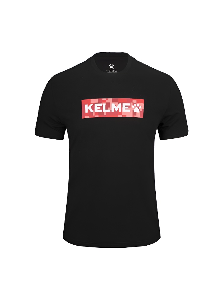 Футболка KELME Round Neck Camouflage T-Shirt Black