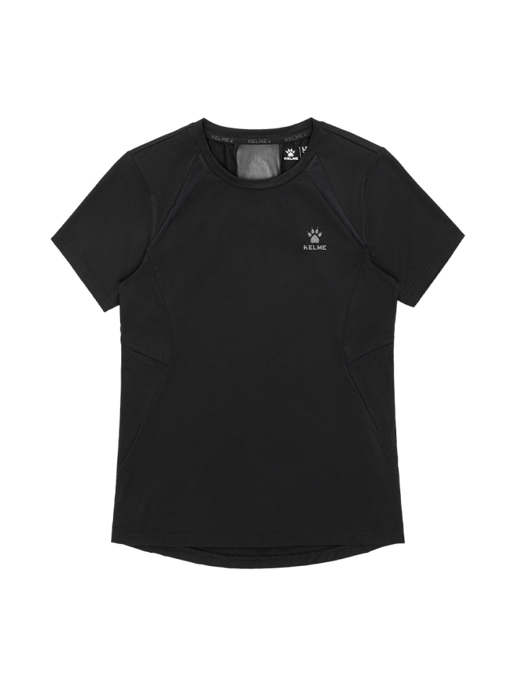Футболка KELME Round Neck Short Sleeve T-Shirt Black