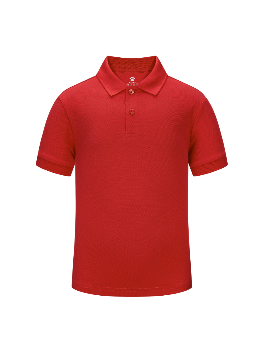 Детская футболка-поло KELME Children's Short Sleeve Polo Shirt Red