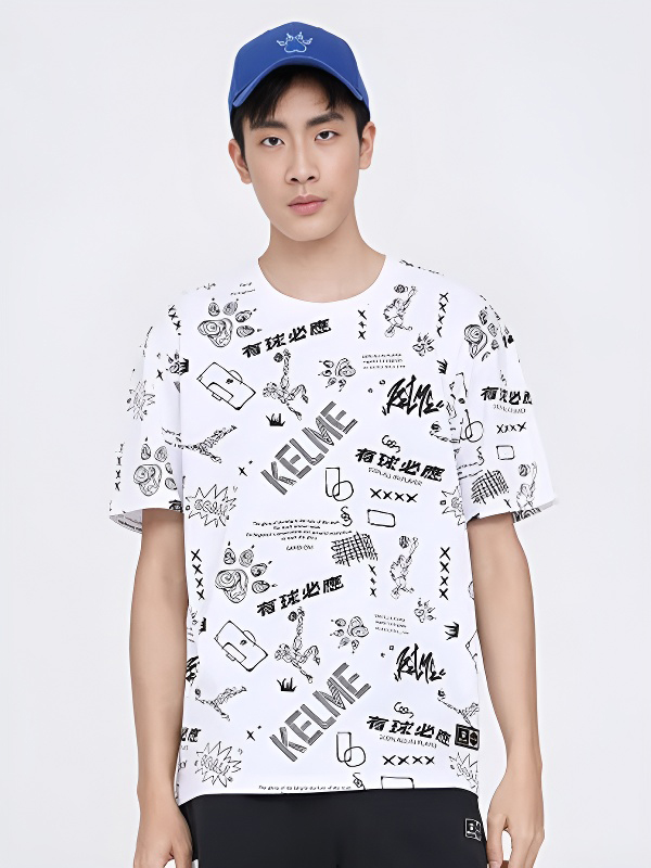 Футболка KELME Short Sleeve T-Shirt White