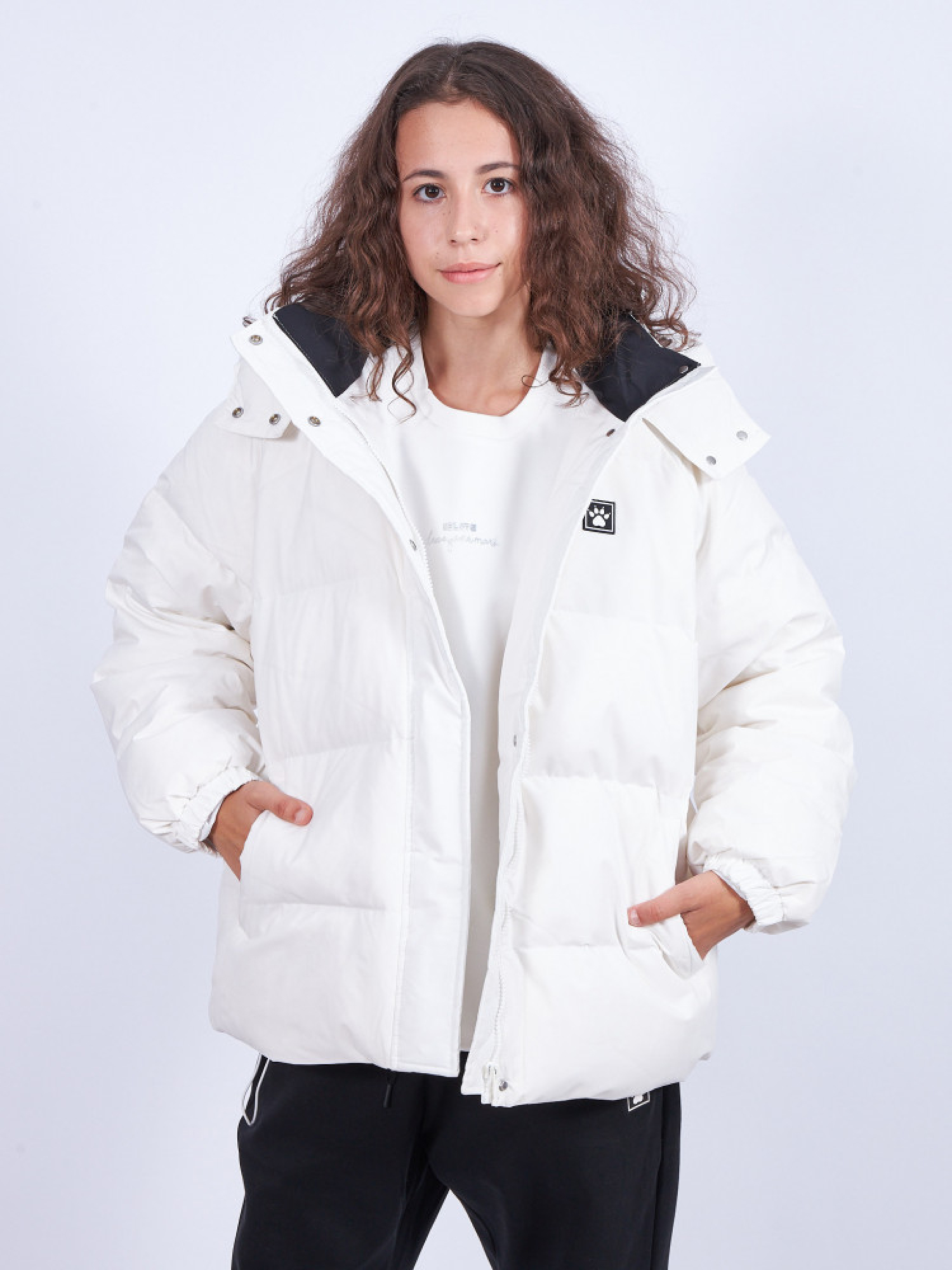 Пуховик KELME Short Down Jacket White