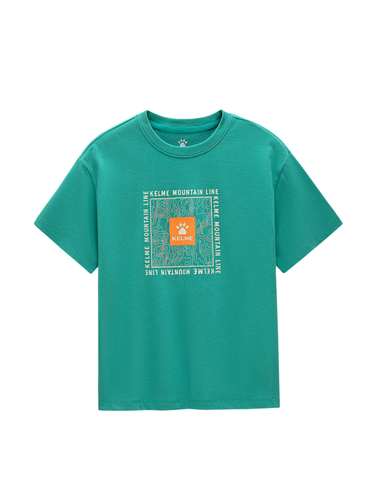 Детская футболка KELME Short Sleeve T-Shirt Kid Green