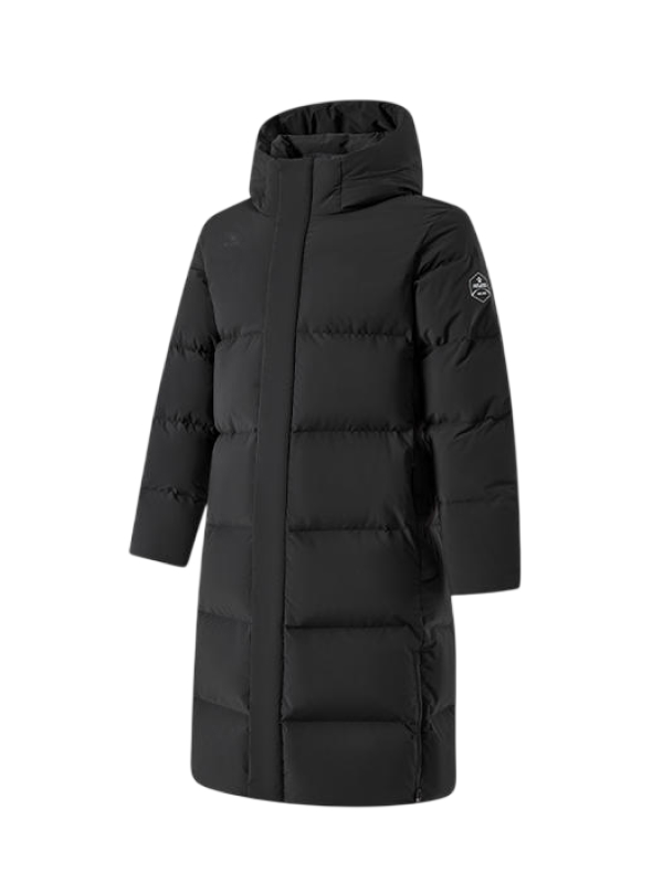 Пуховик KELME Long Down Jacket Black