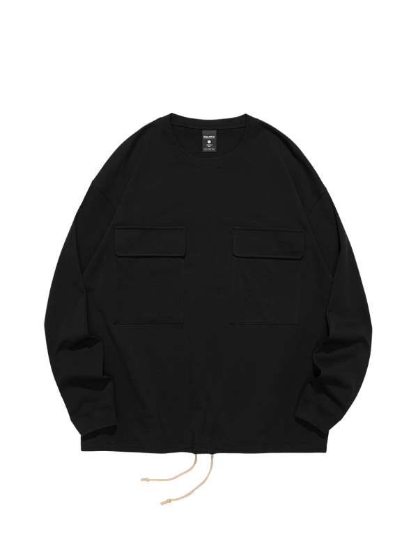 Свитшот KELME Round Neck Long Sleeve Black