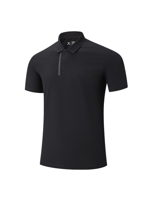 Футболка-поло KELME Short-sleeved Polo Shirt Black