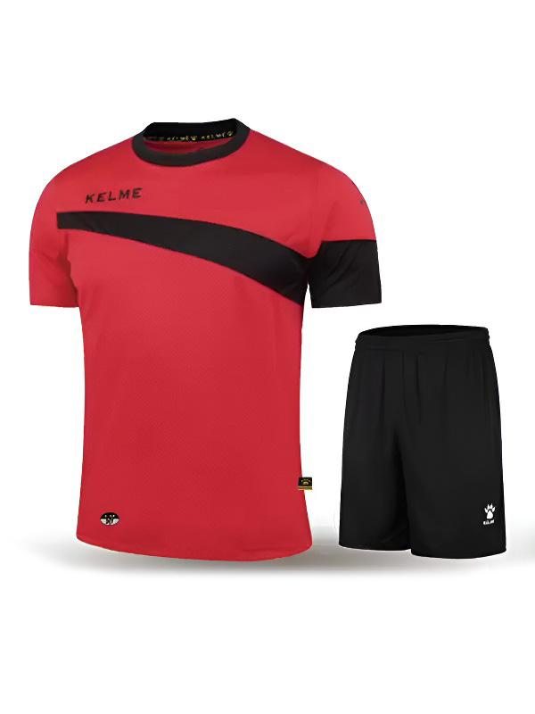 Футбольная форма KELME Short Sleeve Football Set (Red/Black)