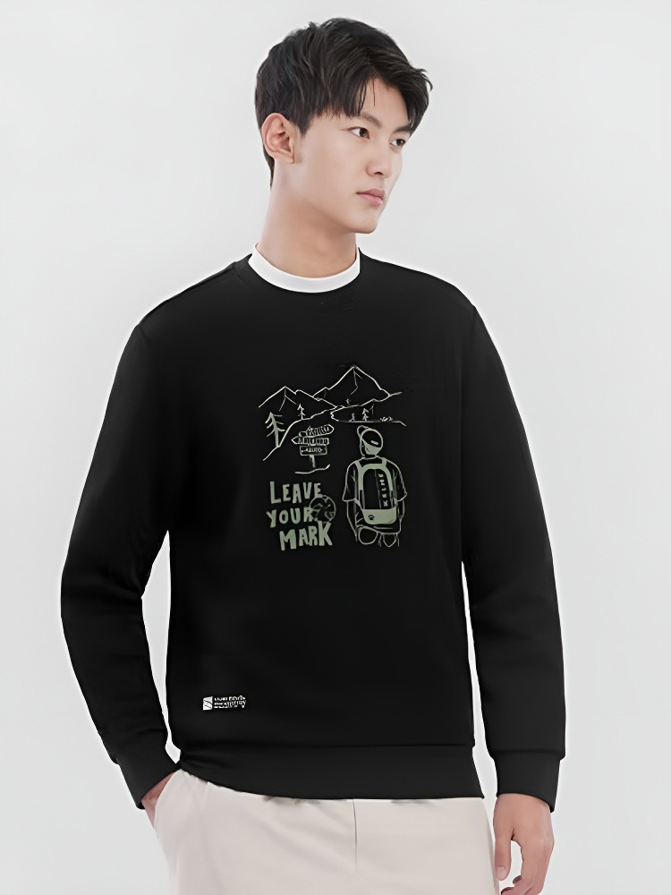 Свитшот KELME Crew Neck Sweater Black