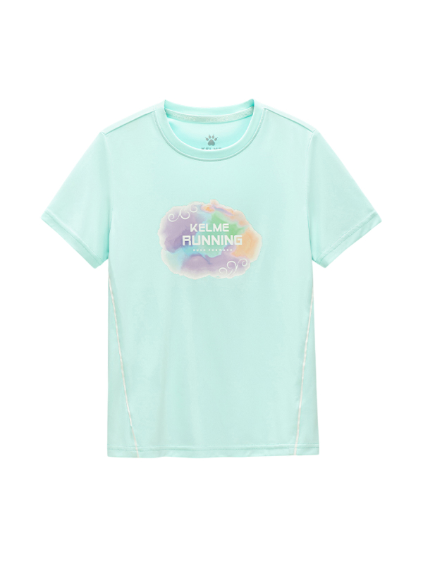 Детская футболка KELME Short Sleeve T-Shirt Kid Mint