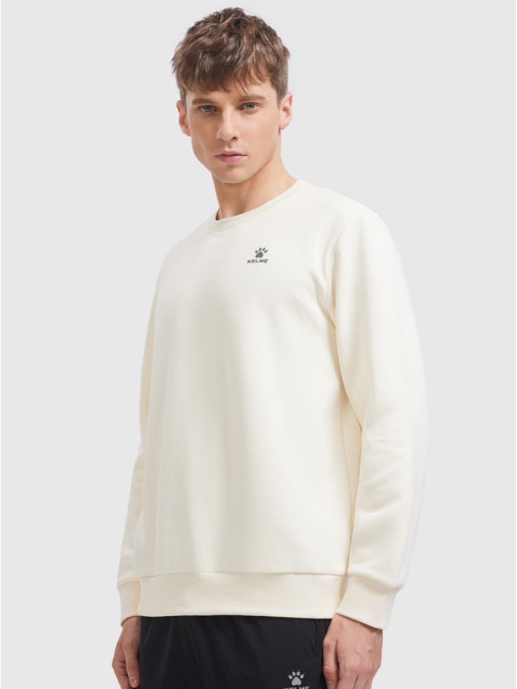 Свитшот KELME Round Neck Sweater White