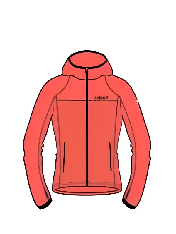 Толстовка KELME Women's Training Jacket Red