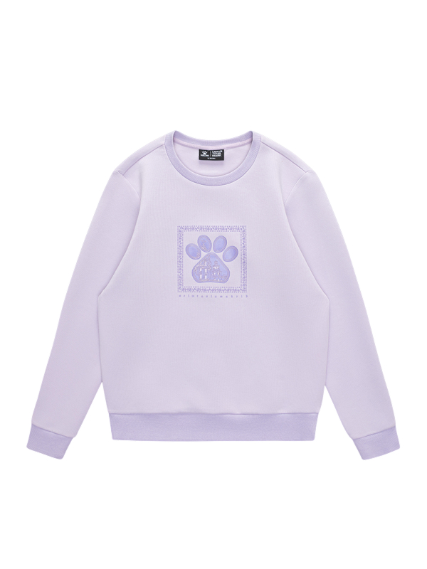 Свитшот KELME Round Neck Sweater Violet