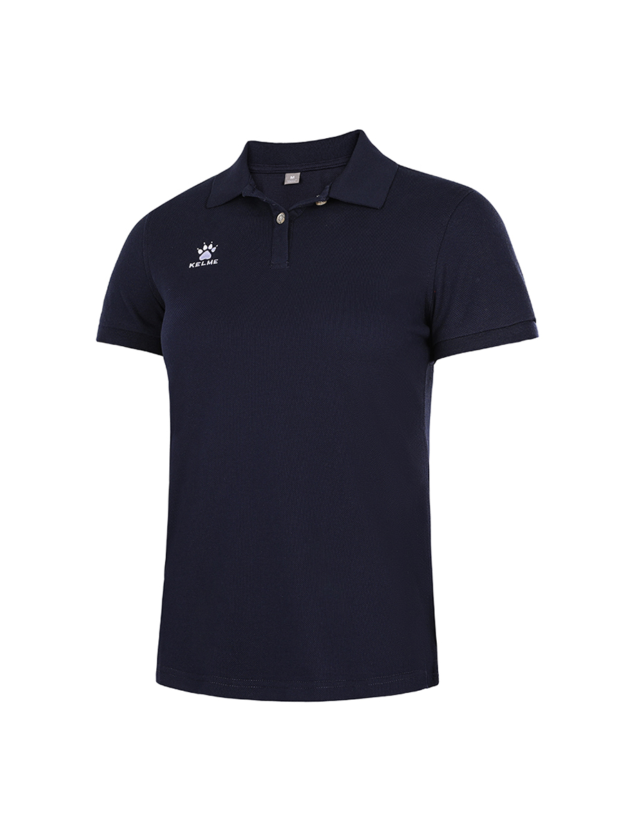 Футболка-поло KELME Short Sleeve Polo Shirt Dark Blue