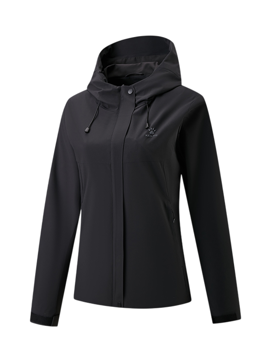 Ветровка KELME Hooded Woven Jacket Black