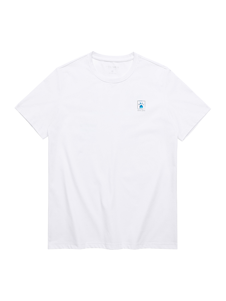 Футболка KELME Round Neck Short Sleeve T-shirt White