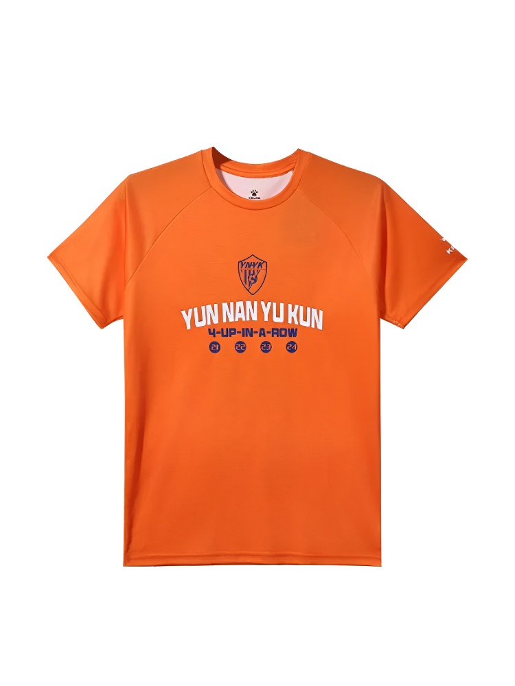Футболка KELME Round Neck T-shirt Orange