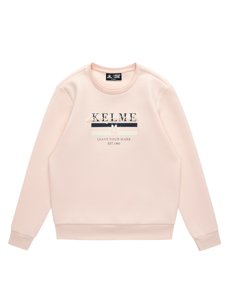 Свитшот KELME Round Neck Sweater Pink