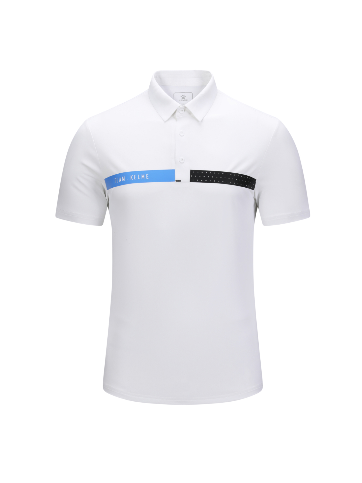 Футболка KELME Short Sleeve Polo Shirt White