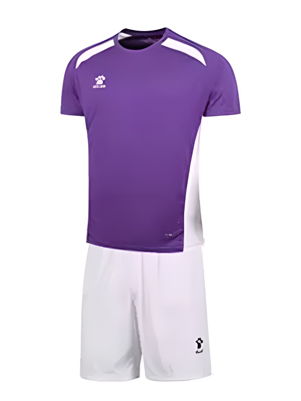 Футбольная форма KELME Short Sleeve Football Uniform (Light Purple/White)