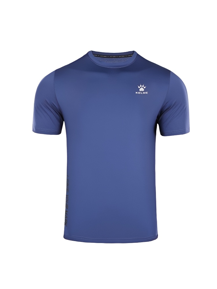 Футболка KELME Round Neck Short Sleeve T-Shirt Dark Blue