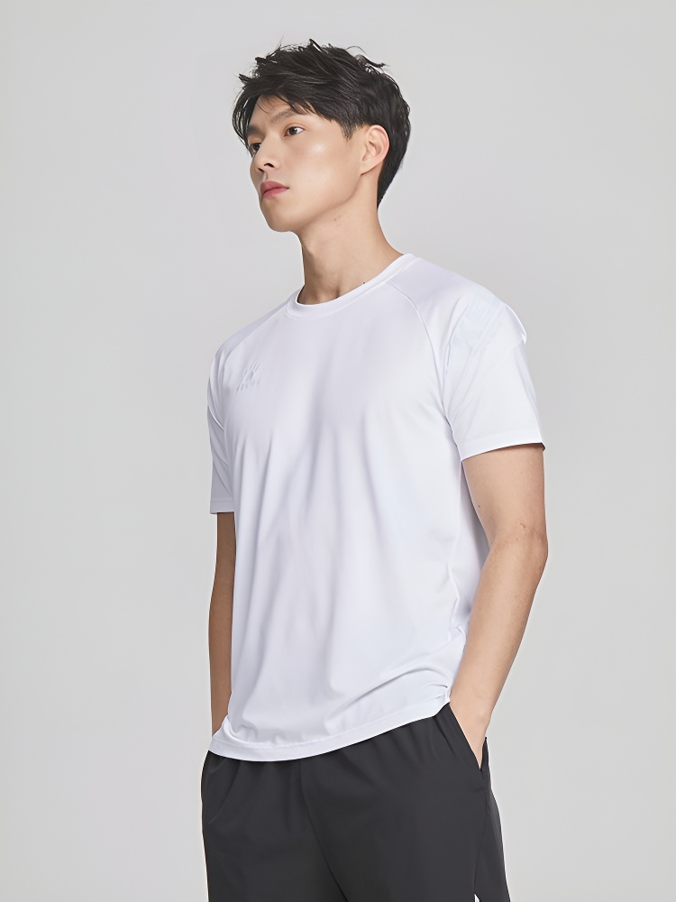 Футболка KELME Round Neck Short Sleeve T-Shirt White