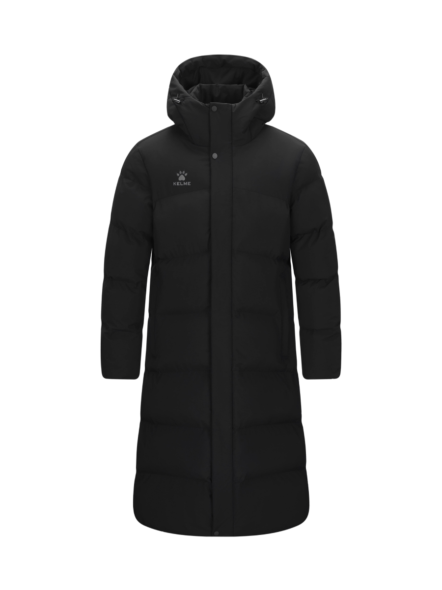 Пуховик KELME Long Padded Jacket Black