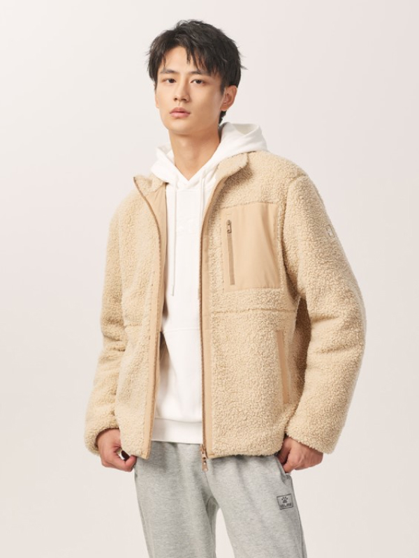 Олимпийка KELME Lamb Wool Double-Sided Wear Beige