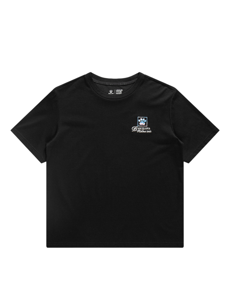 Футболка KELME Round Neck Short Sleeve T-Shirt Black