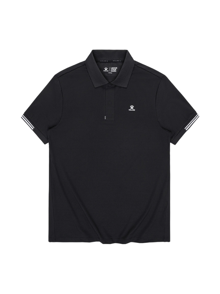 Футболка KELME Short Sleeve Polo Shirt Black
