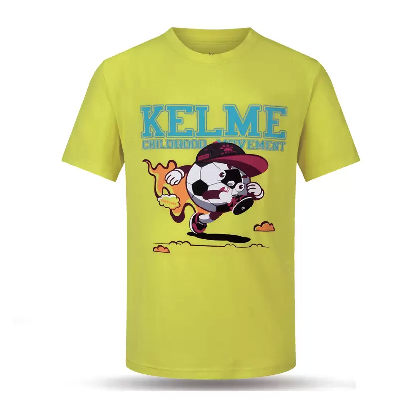 Детская футболка KELME Kids T-Shirts Yellow