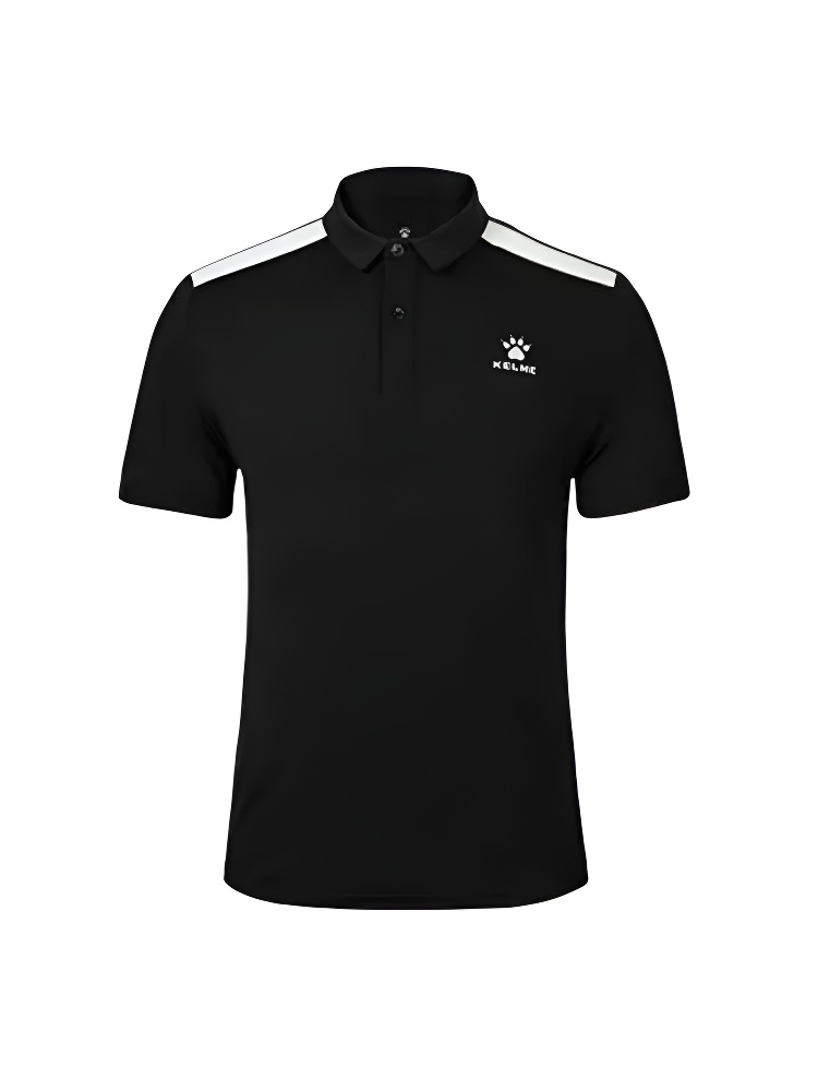 Футболка-поло KELME Men's Short Sleeve Polo Shirt Black