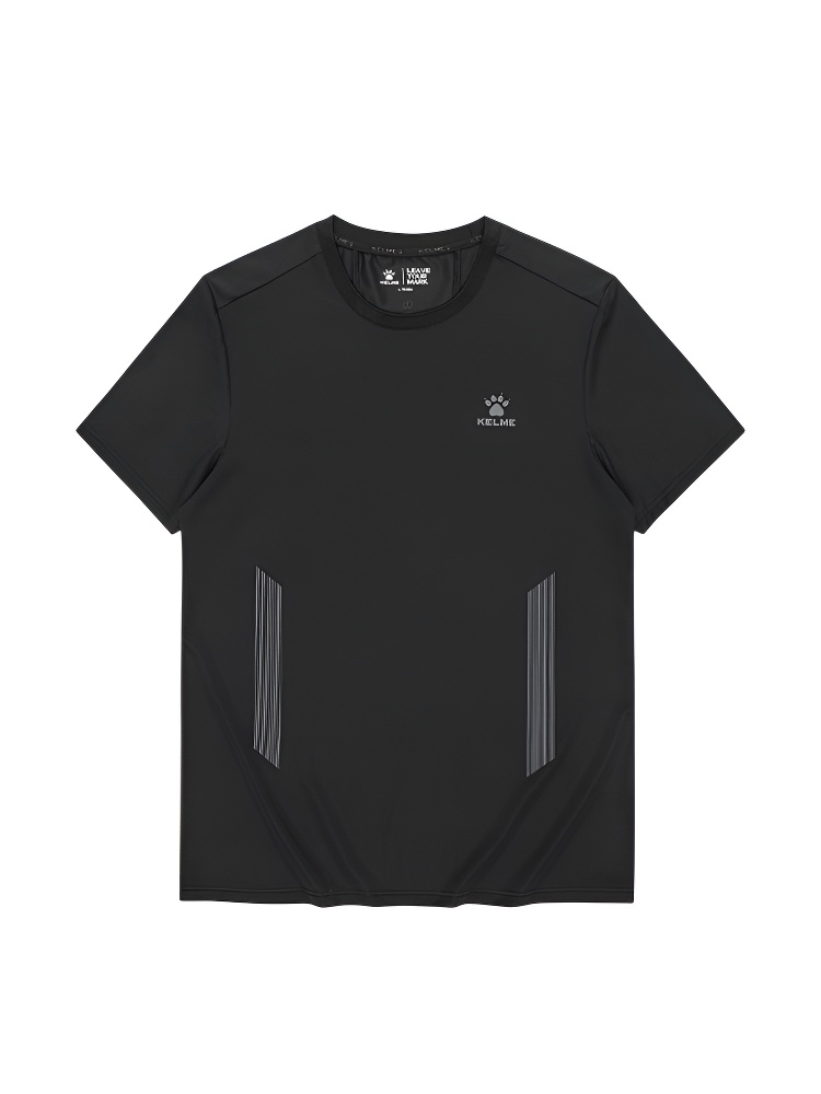 Футболка KELME Round Neck Short Sleeve T-Shirt Black