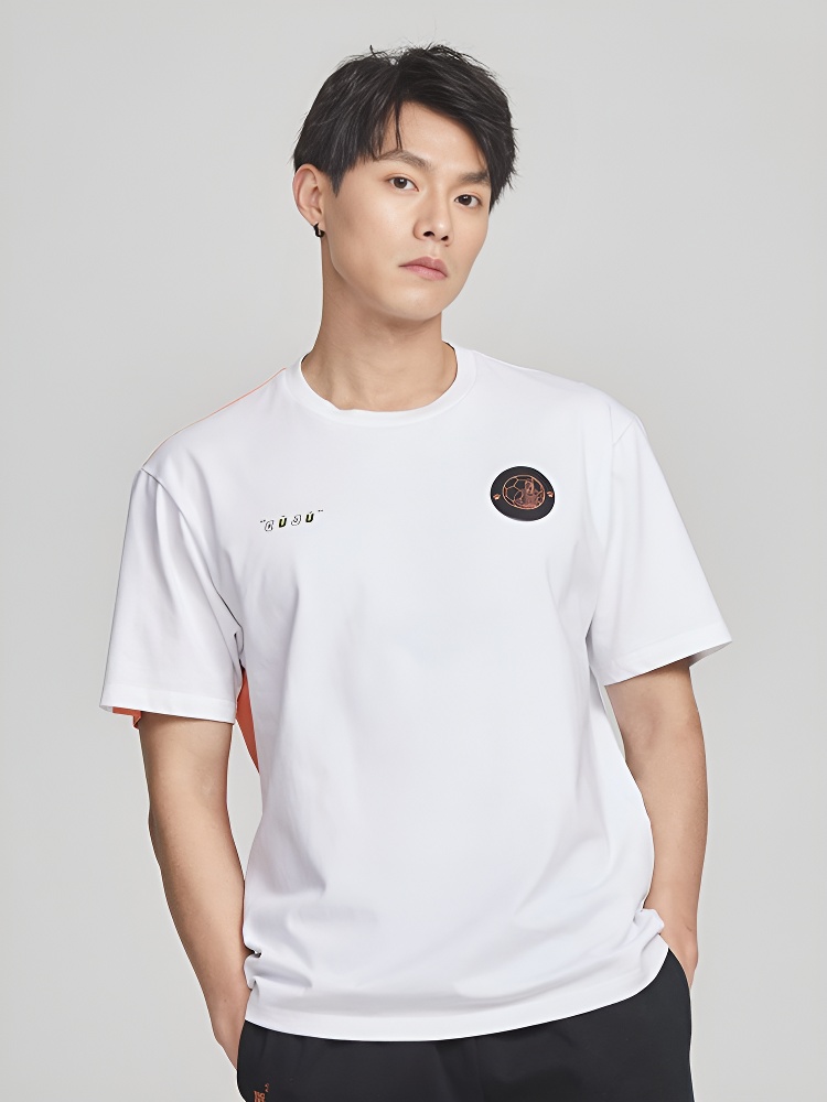 Футболка KELME Round Neck Short Sleeve T-Shirt White