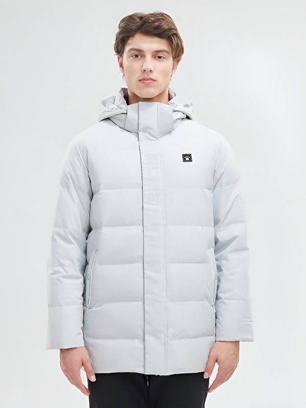 Пуховик KELME Medium Down Jacket Grey