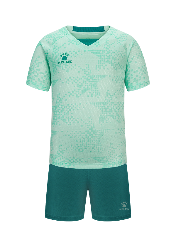 Детская футбольная форма KELME Football Uniform Set Teal