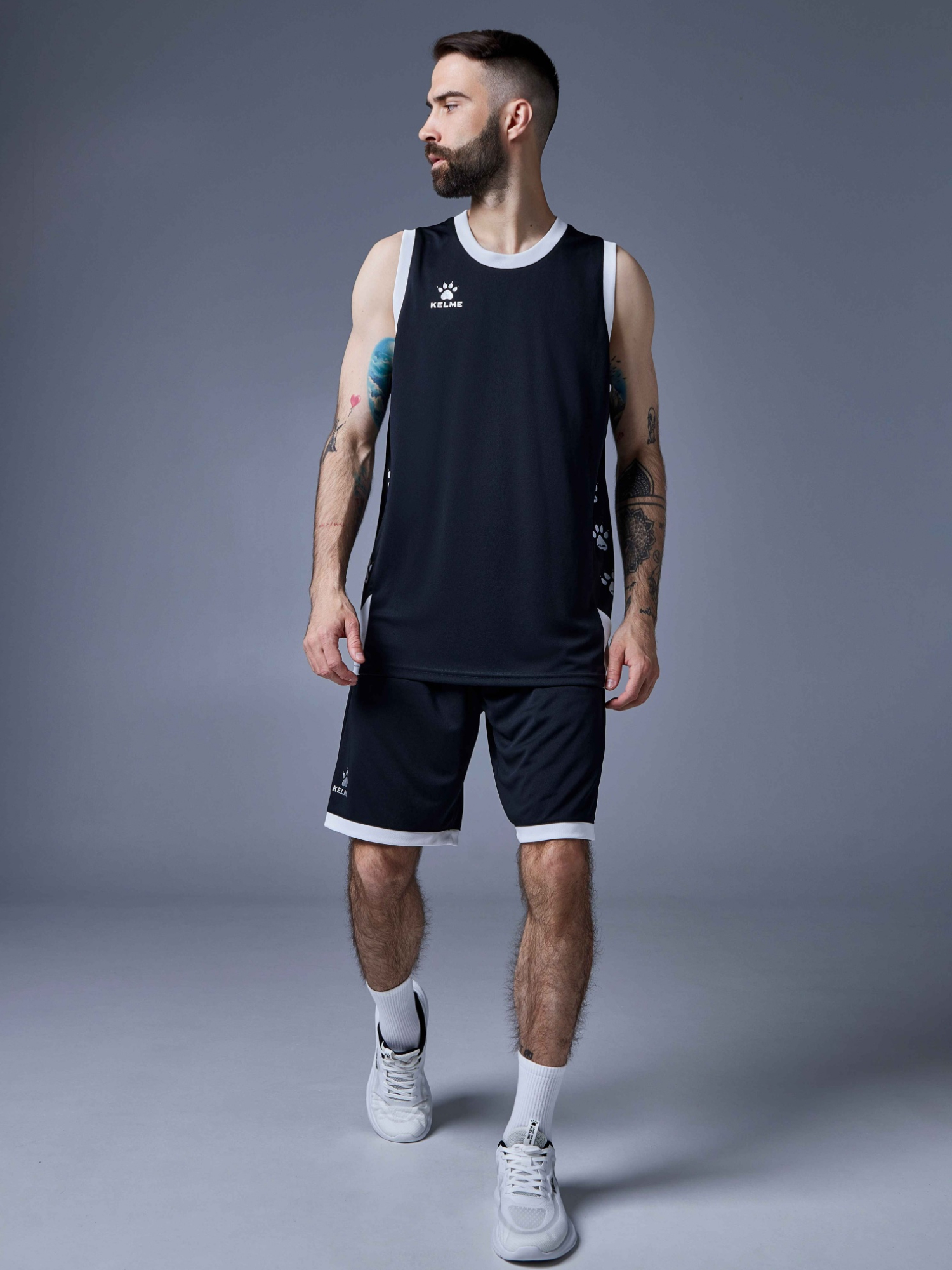 Баскетбольная форма KELME Basketball Clothes Black