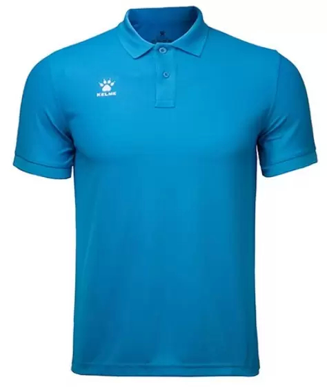 Футболка-поло KELME Short Sleeve Polo Shirt Light Blue