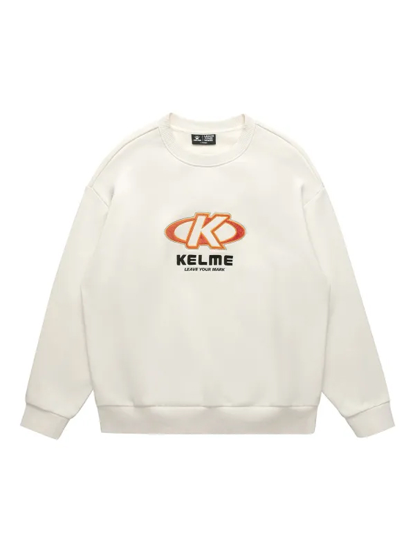 Свитшот KELME Fleece Crew Neck Sweatshirt White