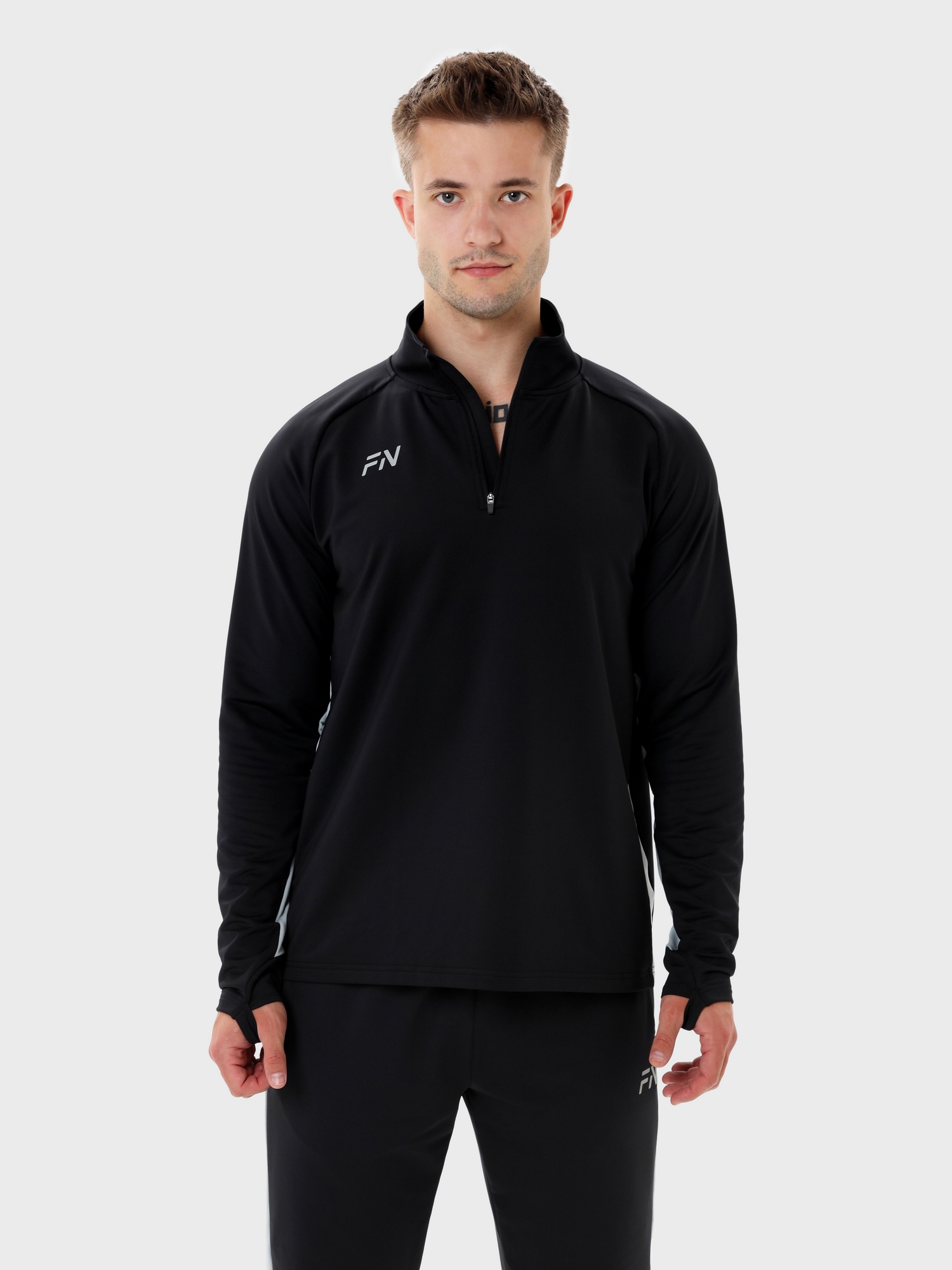 Олимпийка FN Jacket Unity (Black/Grey)