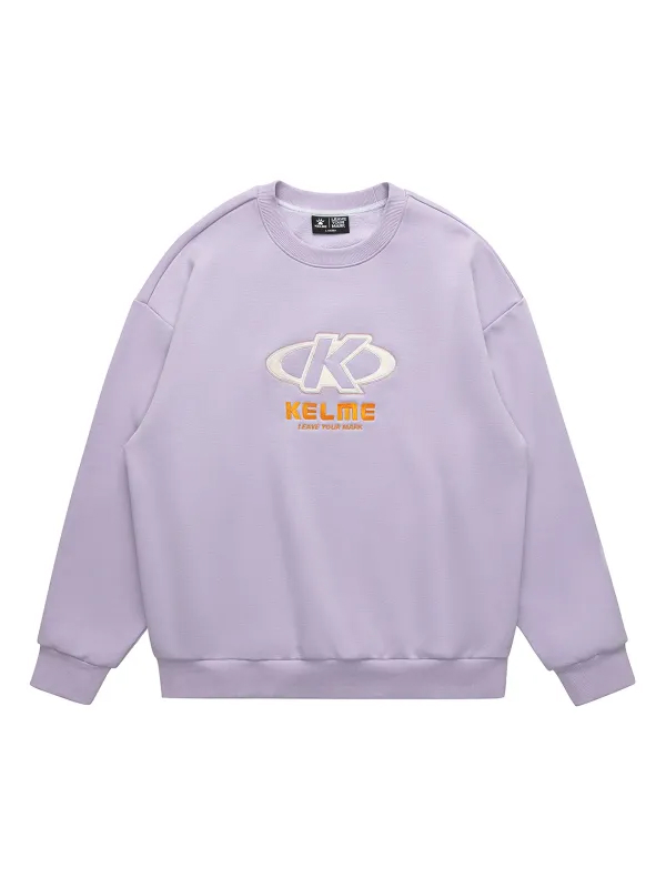 Свитшот KELME Fleece Crew Neck Sweatshirt Violet