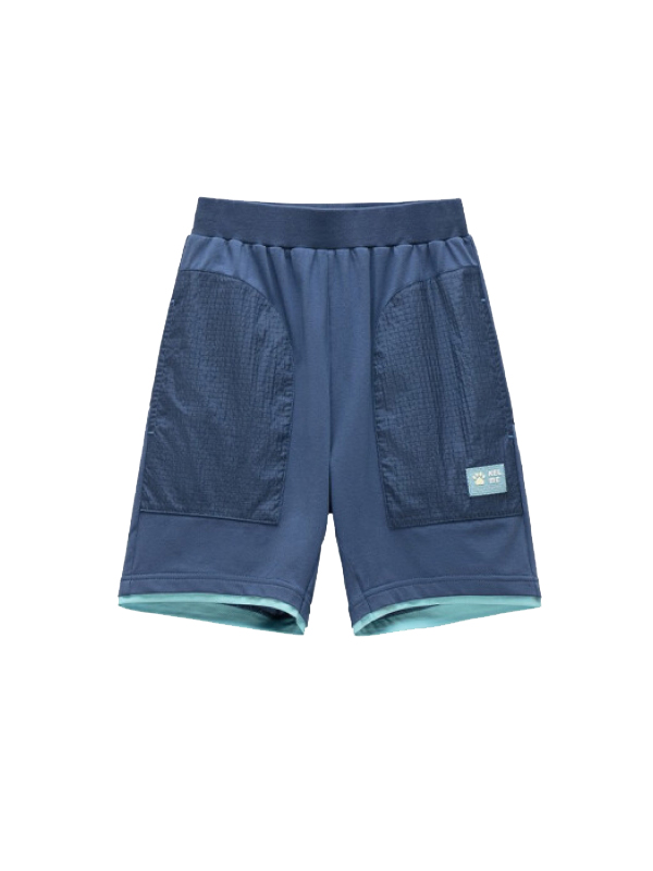 Детские шорты KELME Knitted Cropped Pants Dark Blue