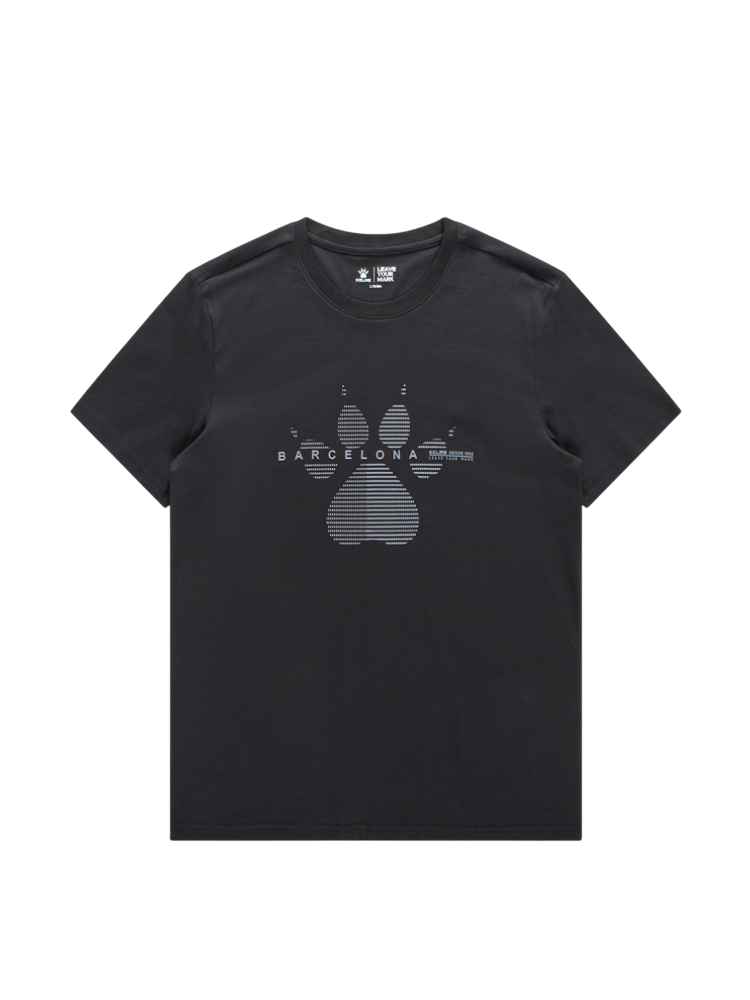 Футболка KELME Round Neck Short Sleeve T-Shirt Black