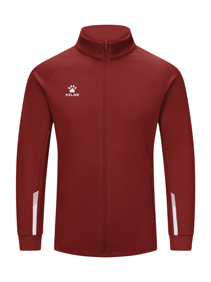 Олимпийка KELME Knitted Jacket (plus Fleece) Burgundy