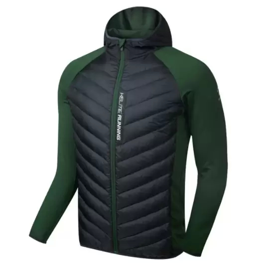 Куртка утепленная KELME Men Casual Down Jacket (Black/Dark Green)