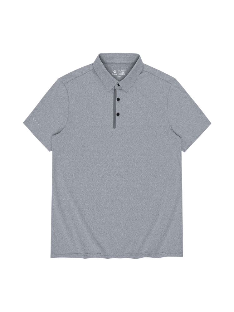 Футболка KELME Short Sleeve Polo Shirt Grey